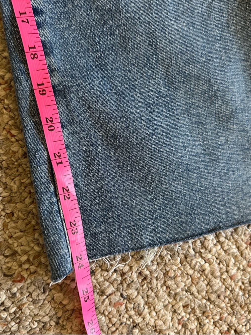 OAT Wide Leg Cropped Jeans - size 30 - size 10 - Picture 8 of 8